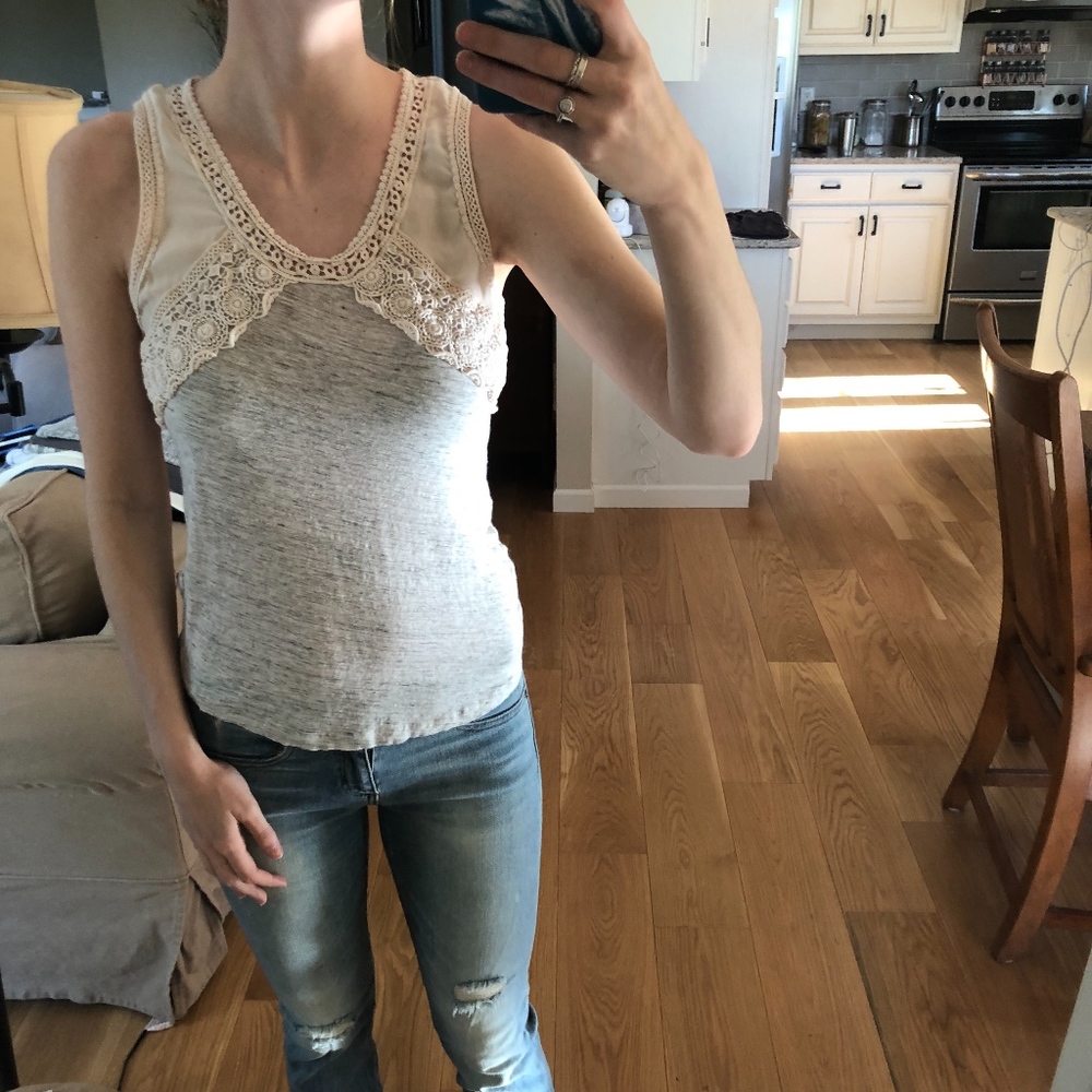 J.Crew Lace Tank